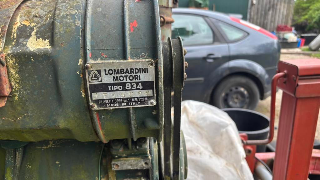 Moteur Lombardini 4 cylindres à vendre, Bricolage & Construction, Moteurs, Moteur diesel, Enlèvement