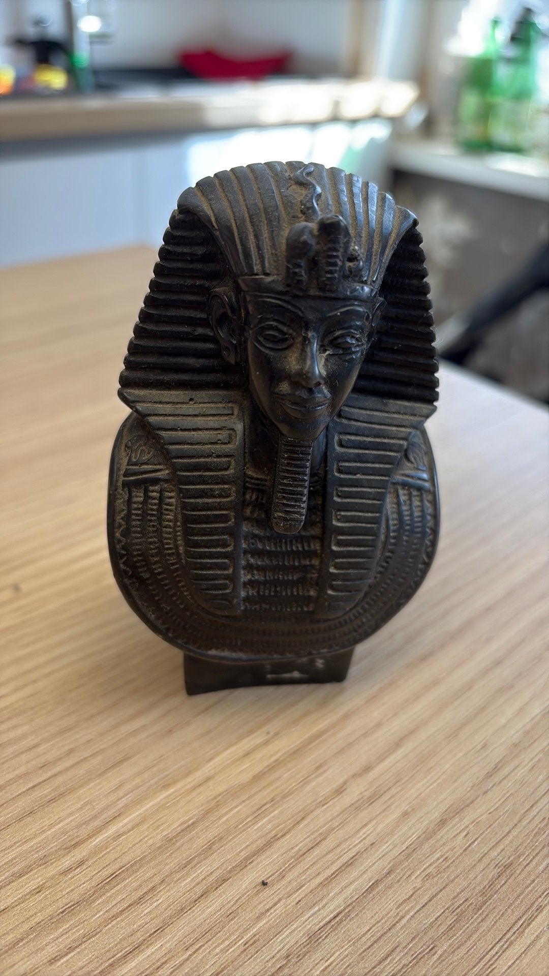Standbeeld van Egyptische Koning Toetanchamon,, Ophalen, Zo goed als nieuw