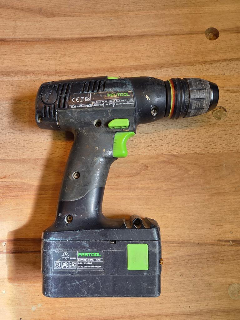 Boormachine Festool, Ophalen, Gebruikt, Boormachine, Variabele snelheid