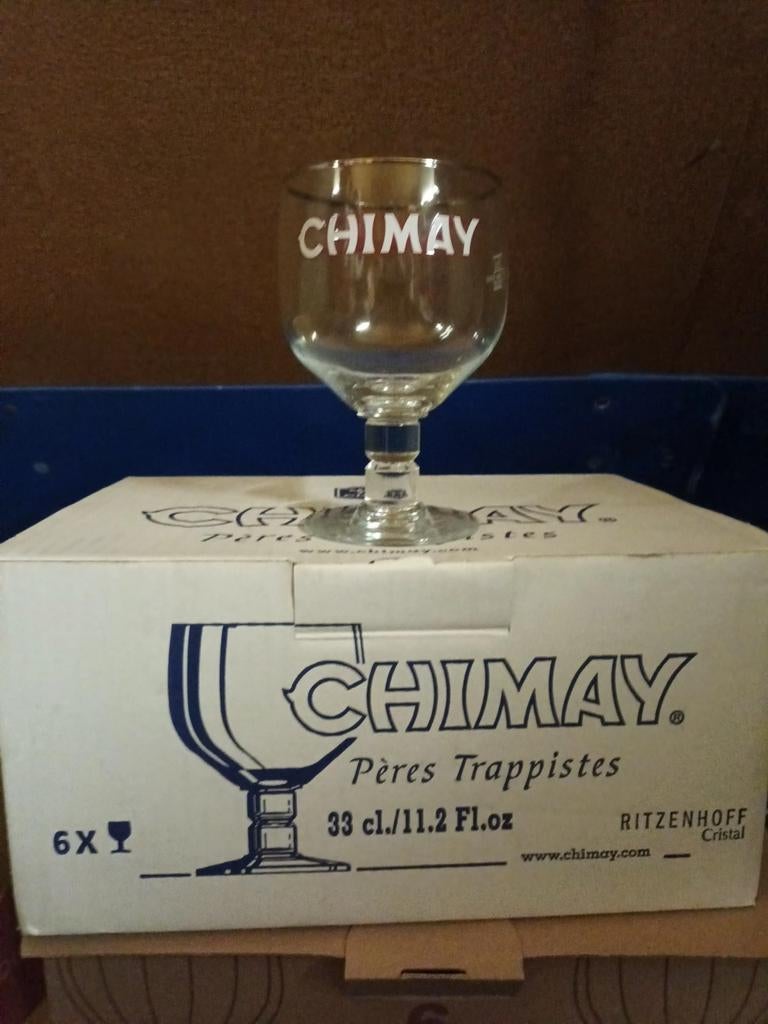 6 Chimay-glazen, Ophalen