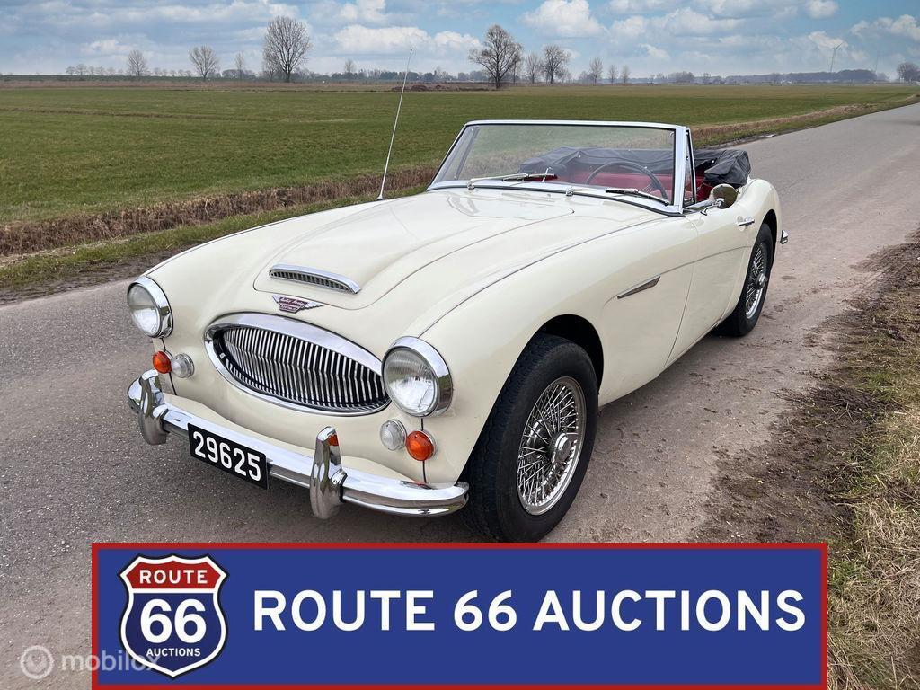 Austin-Healey 3000 MK3 | 1964 | Route 66 Auctions, Auto's, Oldtimers, Bedrijf, Te koop, Austin, Benzine, Overige carrosserie, Handgeschakeld