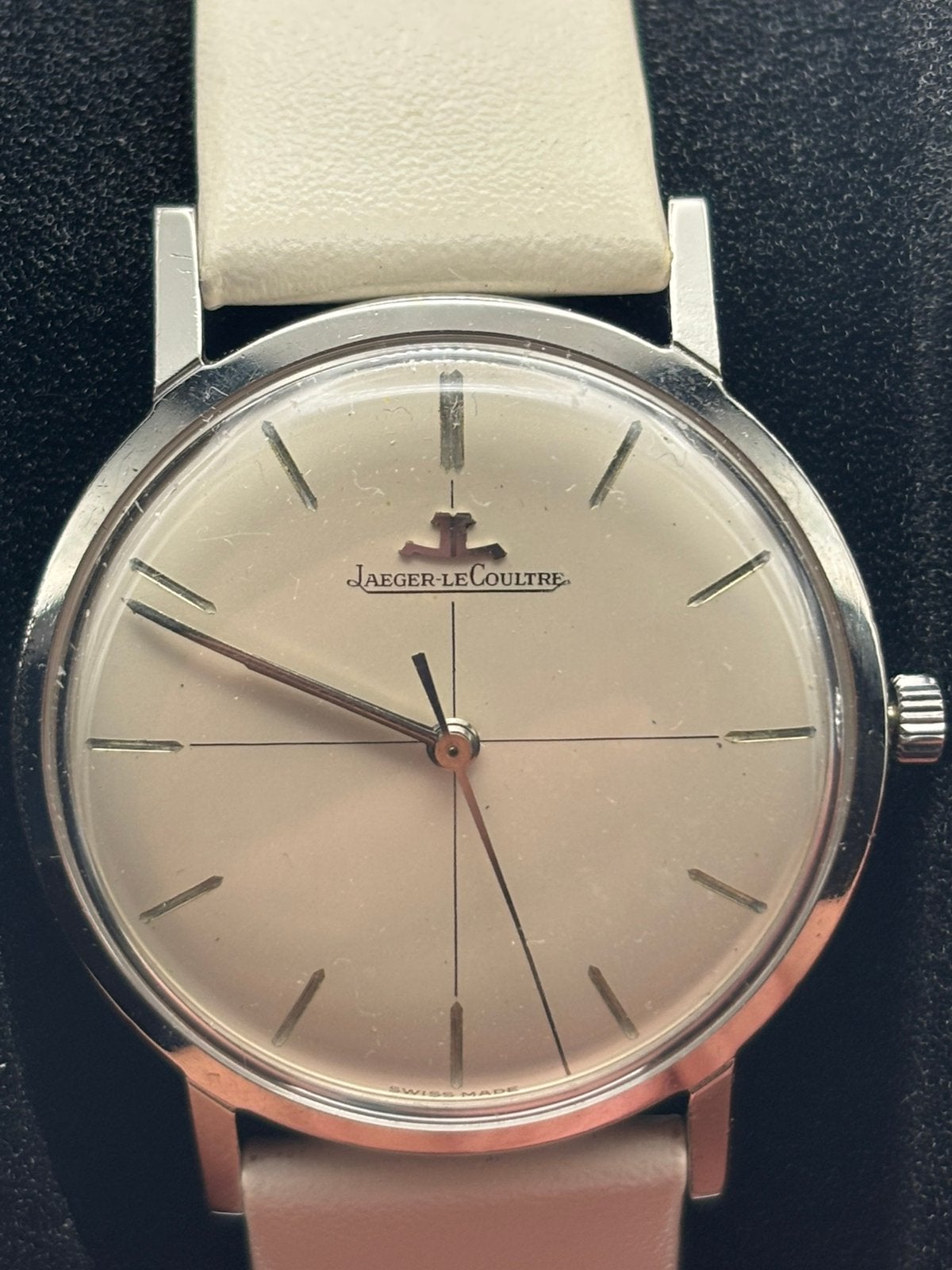 Jaeger lecoultre 2285 rolex breitling omega, Ophalen, Zo goed als nieuw, Staal, Staal