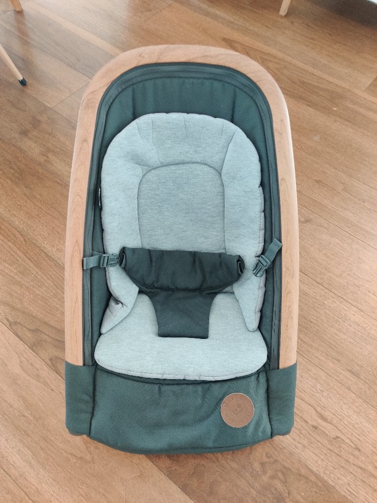 Maxi-Cosi Kori Wipstoel - Houtlook incl. verkleinkussen, Kinderen en Baby's, Verstelbaar, Wipstoel, Zo goed als nieuw, Ophalen