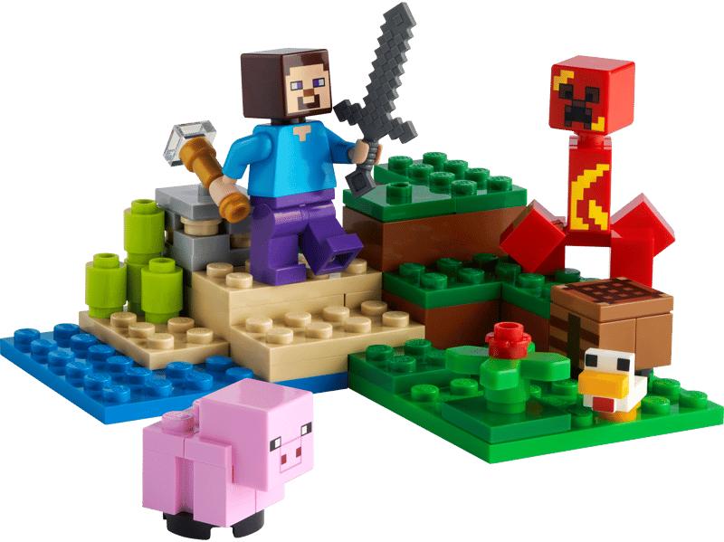 LEGO Minecraft The creeper Ambush - 21177, Instructions incluses, Enlèvement ou Envoi, Minecraft, Lego
