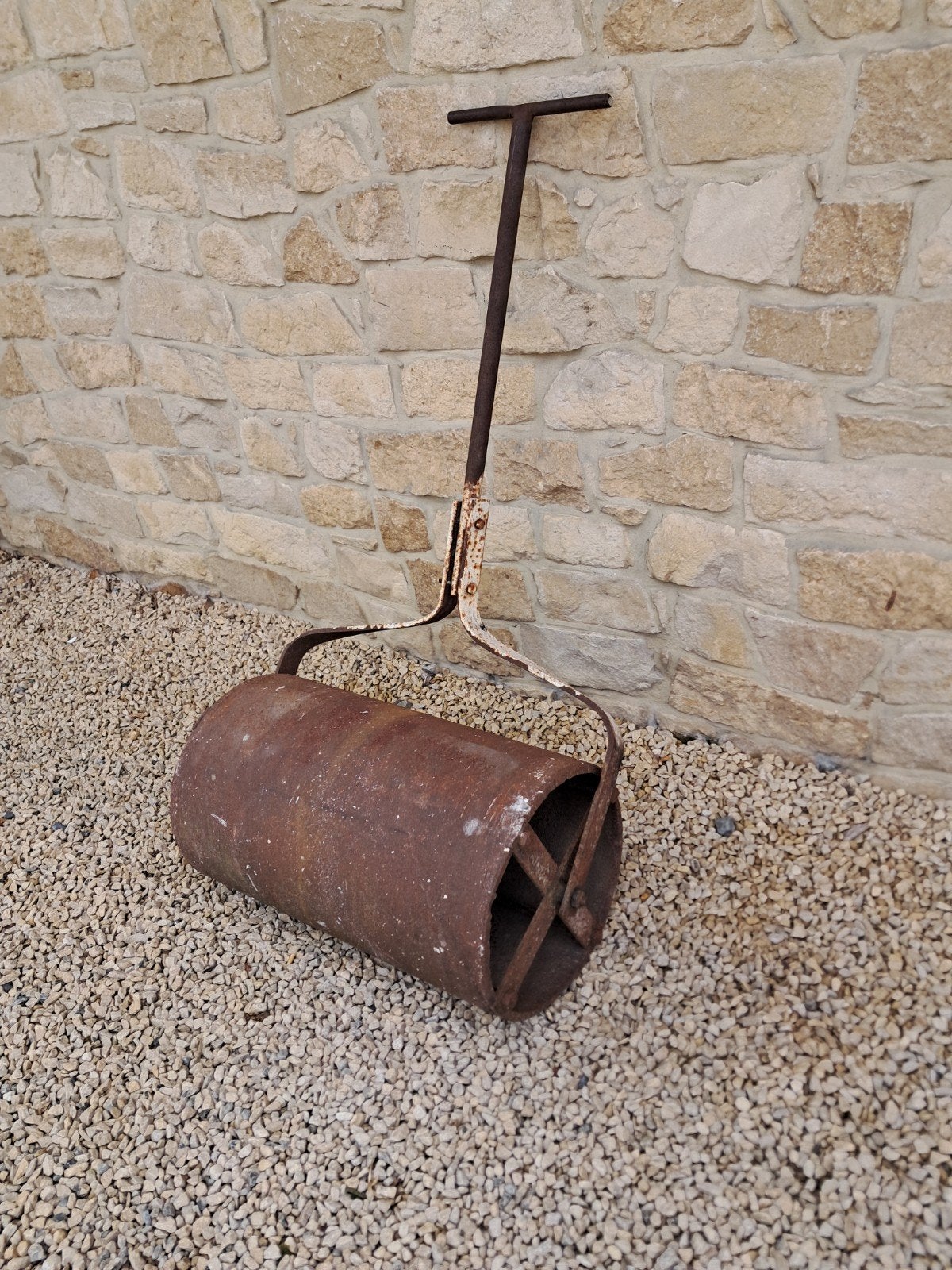 rouleau jardin lourd en fer plein, Jardin & Terrasse, Outils à main, Enlèvement