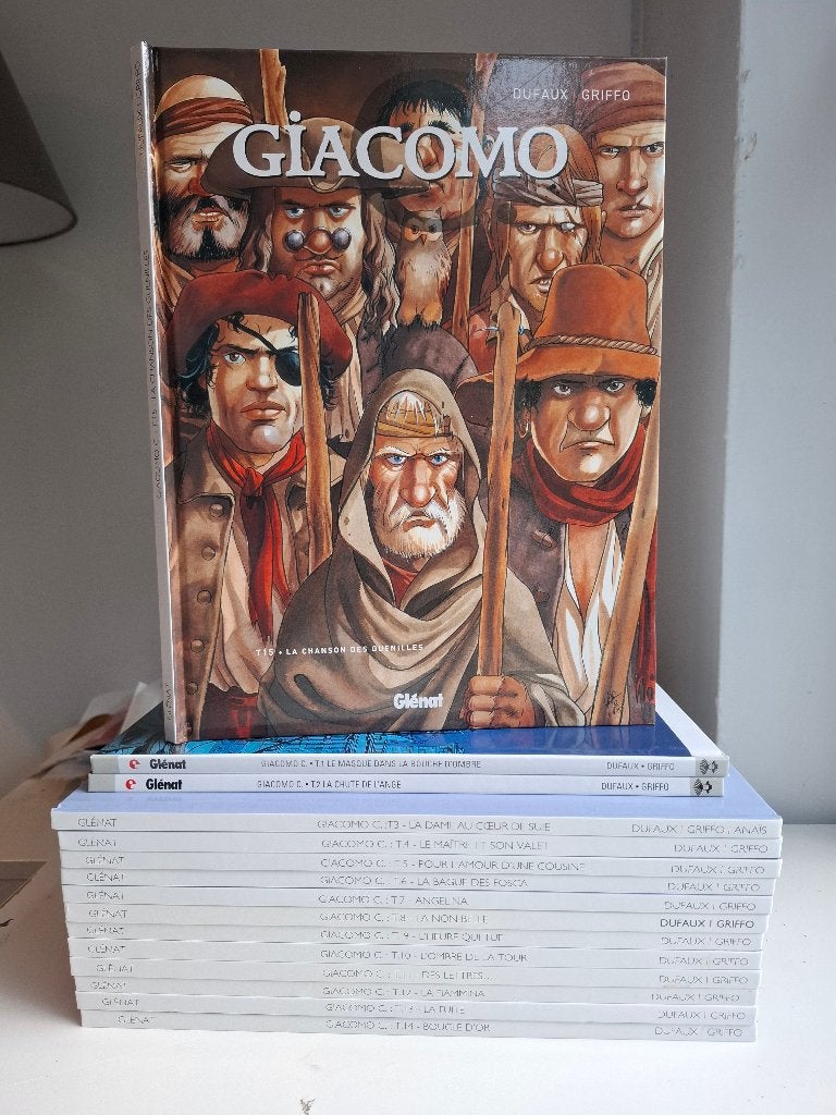 GIACOMO C. TOMES 1 à 15 SERIE COMPLETE  DUFAUX GRIFFO TBE, Livres, Série complète ou Série, Enlèvement ou Envoi, Comme neuf