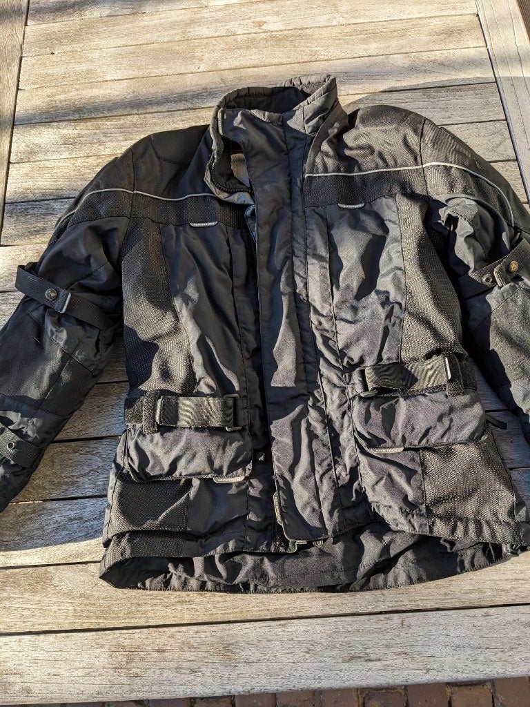 Hein Gericke motorjas + motorbroek – maat 50 – Gore-Tex, Motoren, Ophalen, Tweedehands, Dames, Hein Gericke
