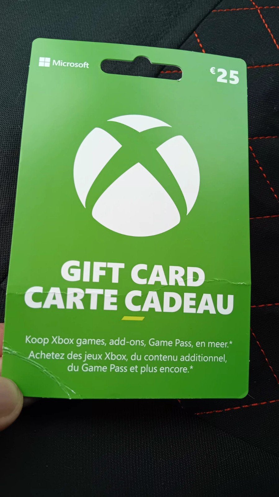 Carte cadeau Xbox 25€, Enlèvement, Neuf