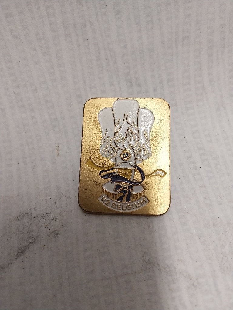 Pin Lion's Club Gillis Binche Alost ?, Enlèvement ou Envoi, Utilisé, Insigne ou Pin's