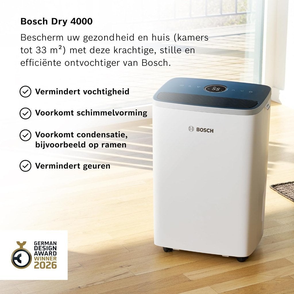 Déshumidificateur Bosch Dry 4000, Electroménager, Équipement de traitement de l'air, Neuf, ., Déshumidificateur, .
