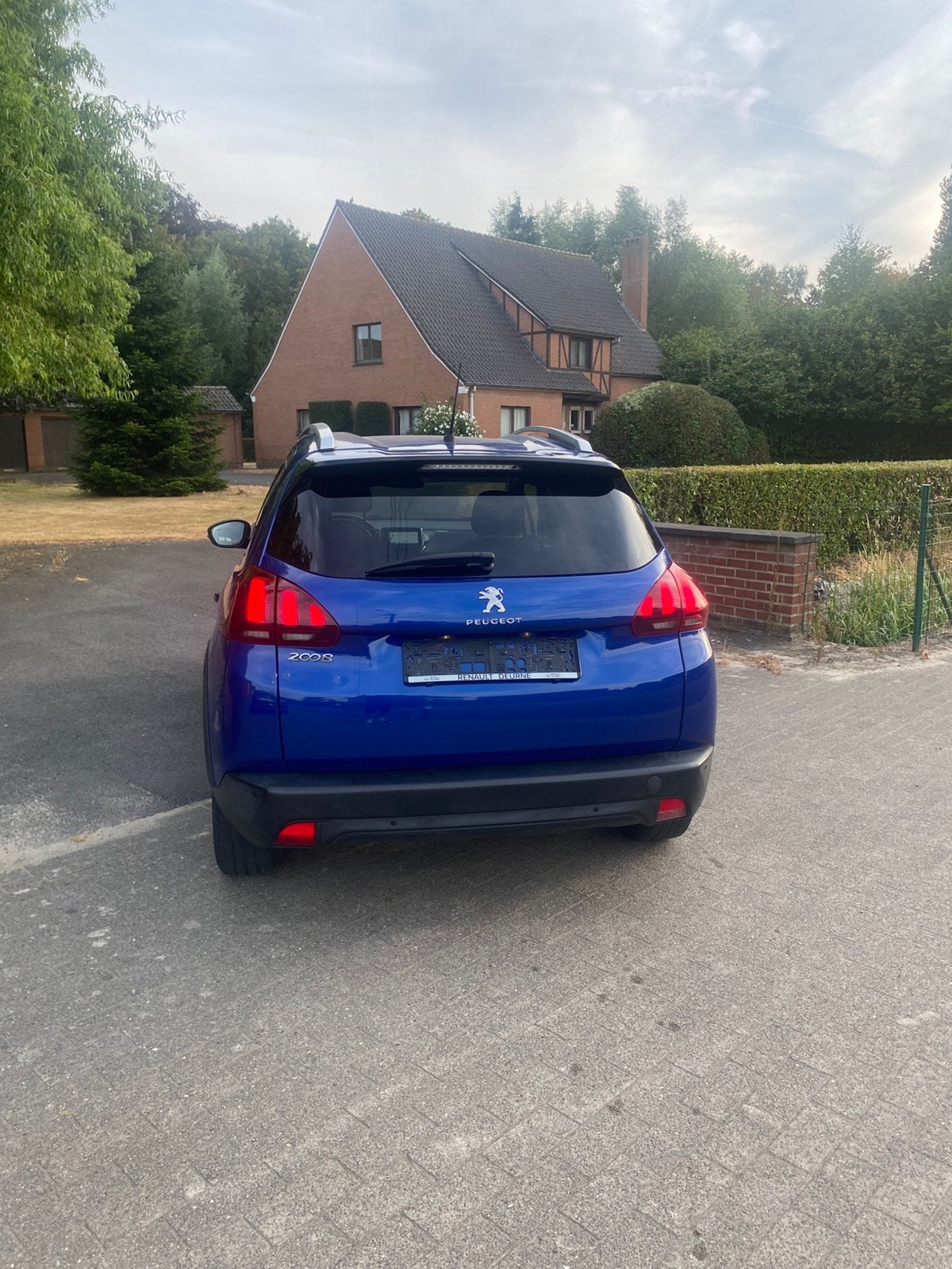 Peugeot 2008, Auto's, 4 deurs, Blauw, Bedrijf, Handgeschakeld
