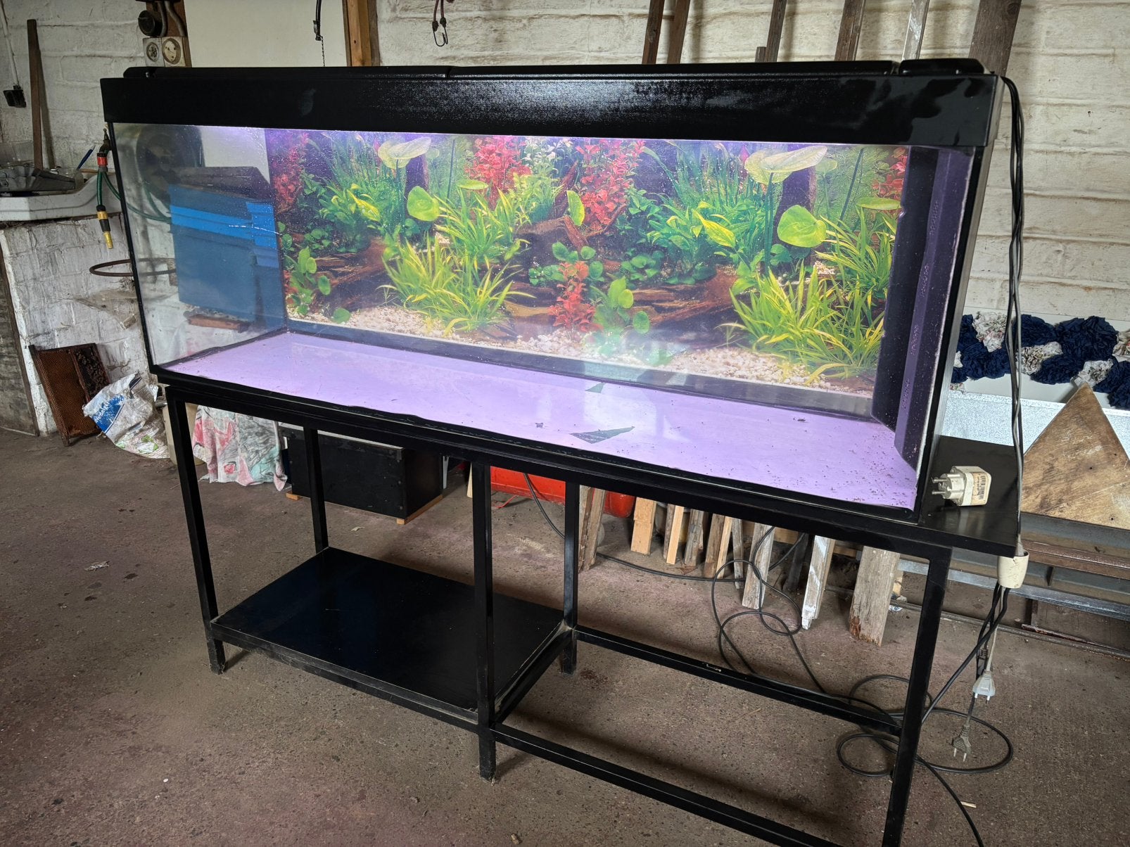 Aquarium 300 litres avec accessoires, Animaux & Accessoires, Enlèvement, Chauffage, Utilisé, Aquarium vide
