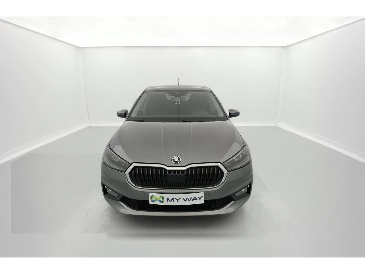 Skoda Fabia 1.0 TSI Clever DSG, Auto's, Automaat, https://public.car-pass.be/vhr/4f0fe9d1-6015-4c94-ac09-8ca744367702, Zilver of Grijs