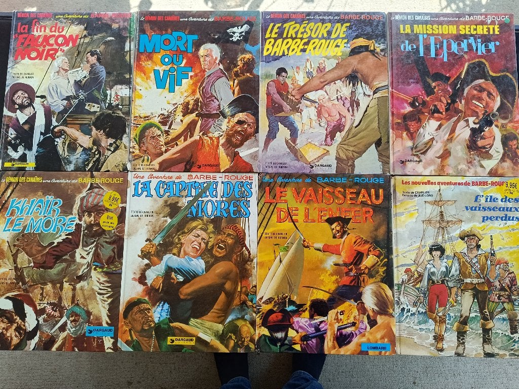 BD: Barbe-rouge, Thorgal, Golden City, Blueberry,..., Livres, BD, Enlèvement, Utilisé
