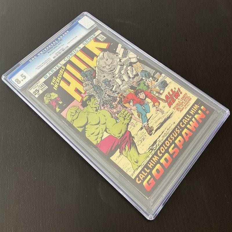 Incredible Hulk Vol.1 #145 CGC (1971) VF+ (8.5), Marvel Comics, Comme neuf, Comics, Amérique