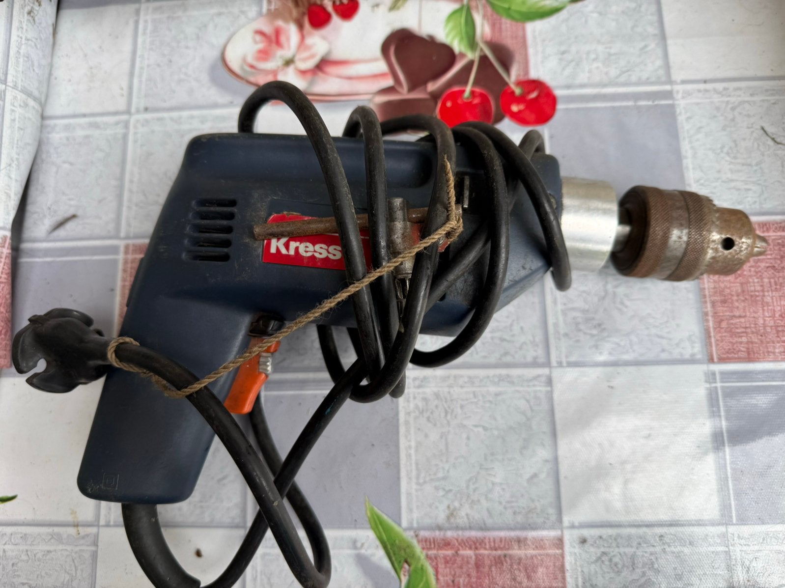 Kress Alpha SBLR 2113 boormachine, Doe-het-zelf en Bouw, Gereedschap | Schuurmachines, Ophalen, Gebruikt