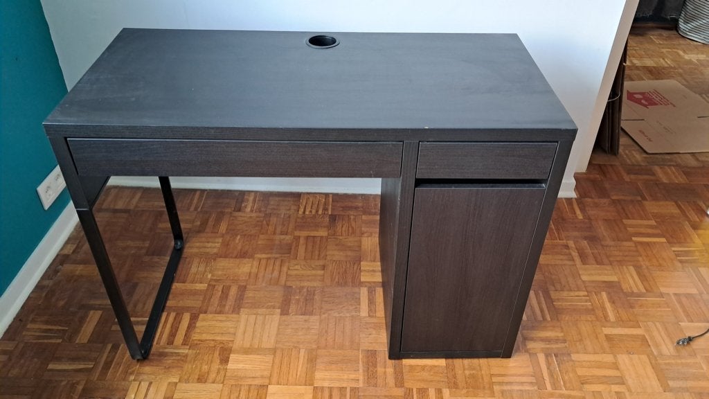 A vendre : bureau Ikea – modèle Micke, Démontable, 105 cm, Bureau d'écolier, Autres styles