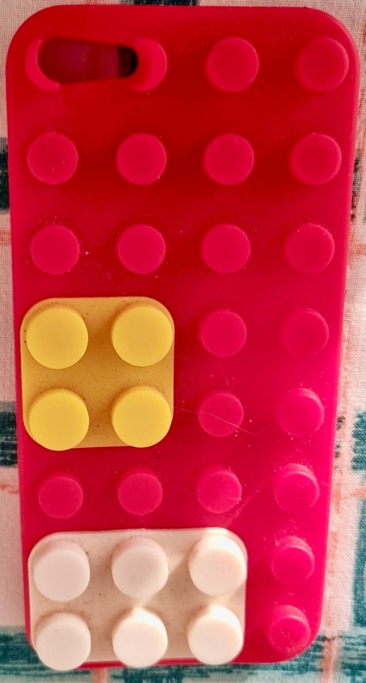 Iphone 5S hoesje Lego, Enlèvement ou Envoi, Façade ou Cover, Autres matériaux, Utilisé