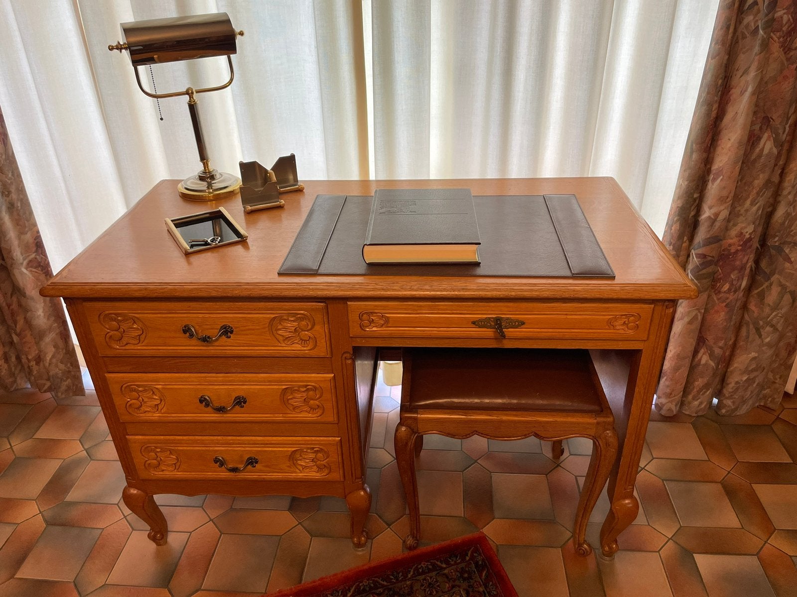 Vintage bureauset, Huis en Inrichting, Vintage, Ophalen, Zo goed als nieuw