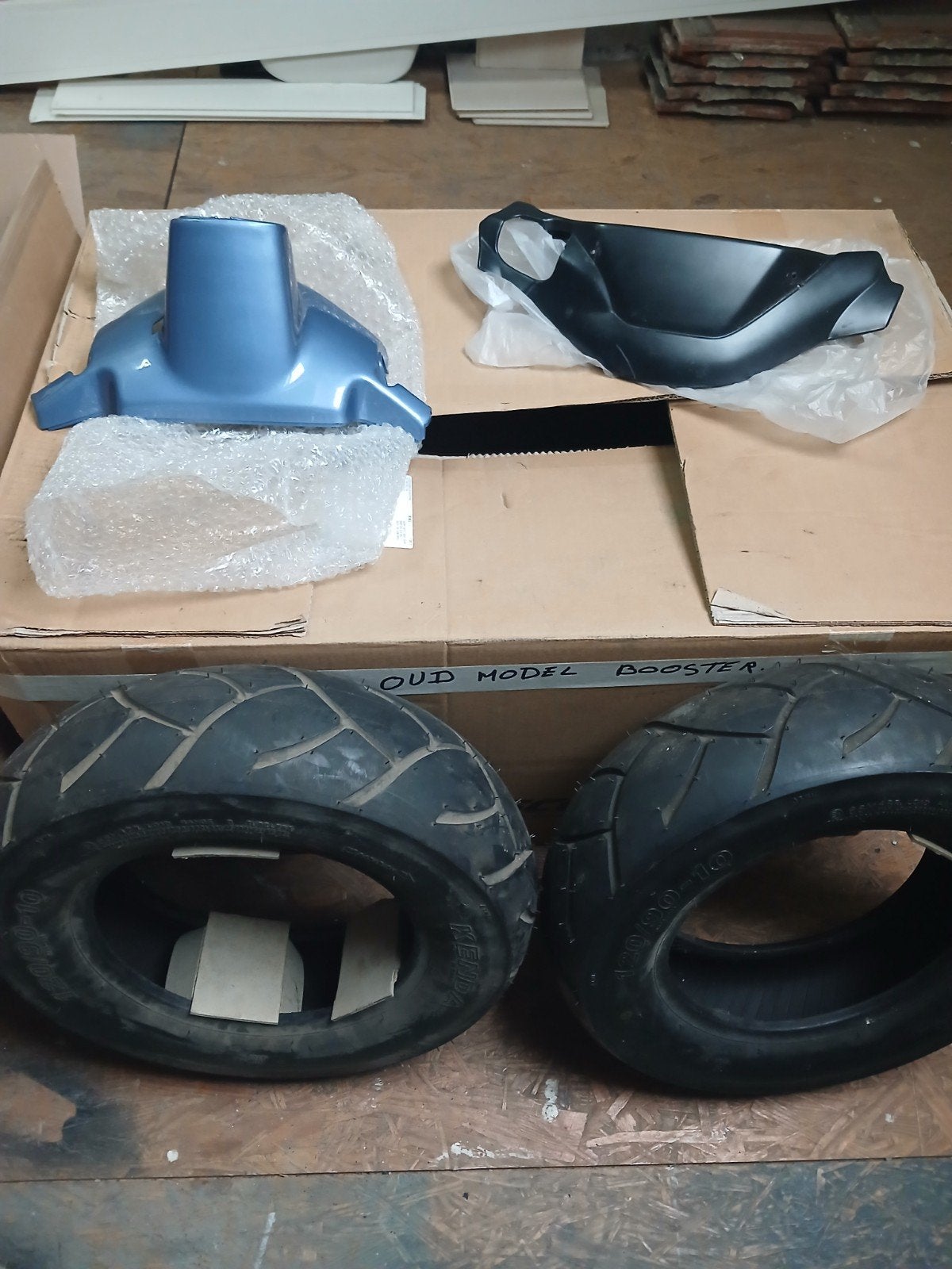 oud model booster, Fietsen en Brommers, Ophalen, Kap
