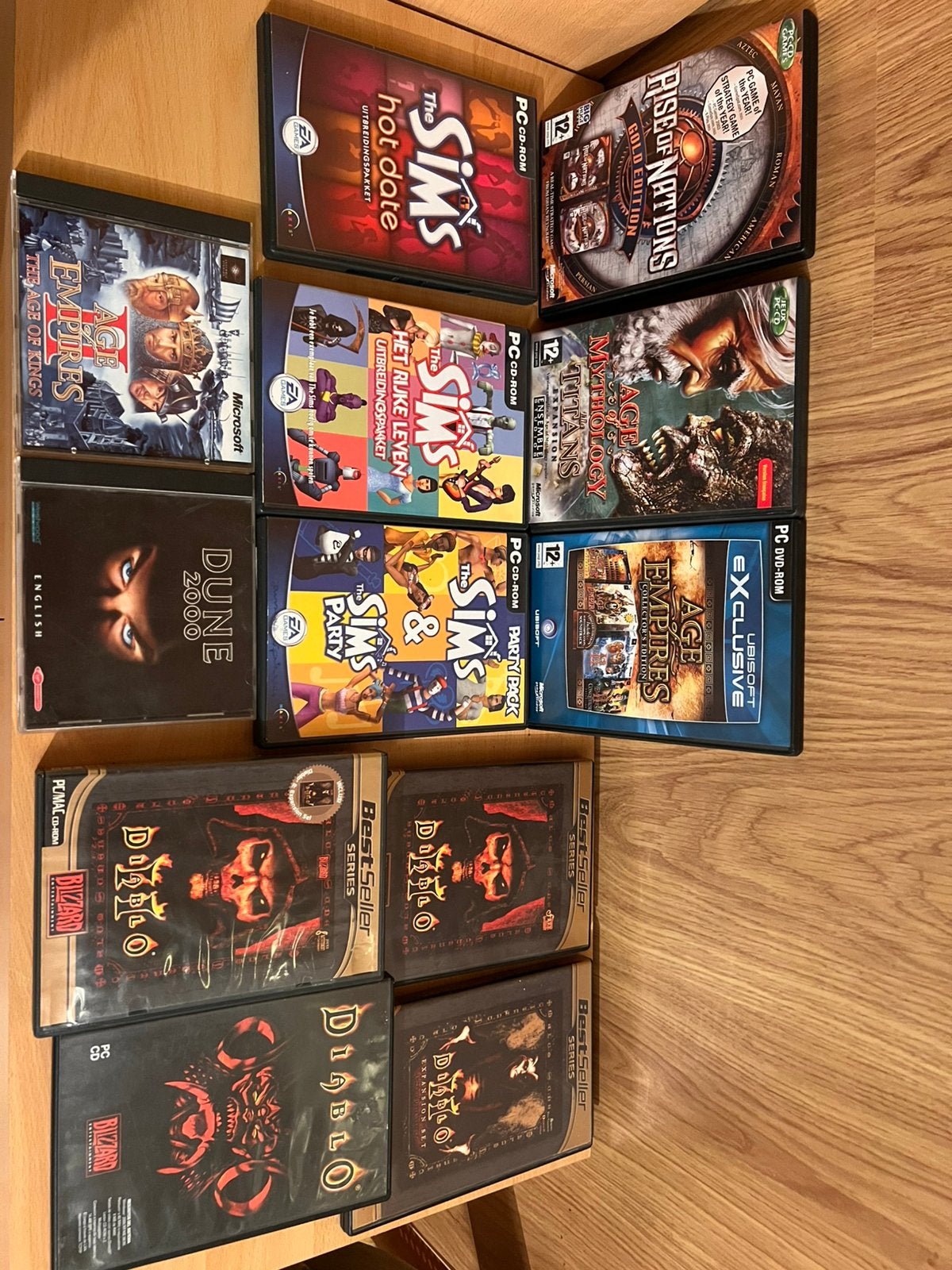 Lot oude pc games, Games en Spelcomputers, Ophalen of Verzenden, Zo goed als nieuw