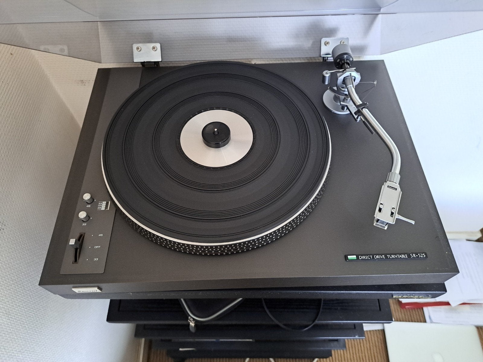 Platine sansui SR 525, Enlèvement