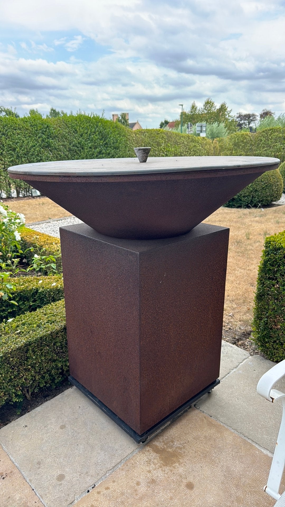 OFYR Classic Corten 100 mét verrijdbaar maatwerk, Tuin en Terras, Ophalen, Gebruikt