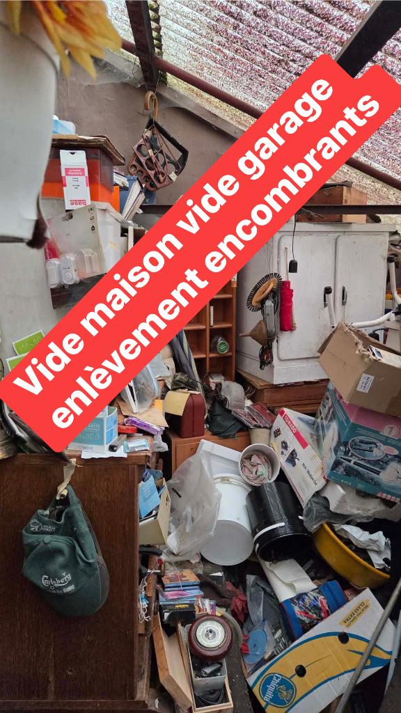 Vide encombrants vide maison, Divers, Lots de brocante, Enlèvement