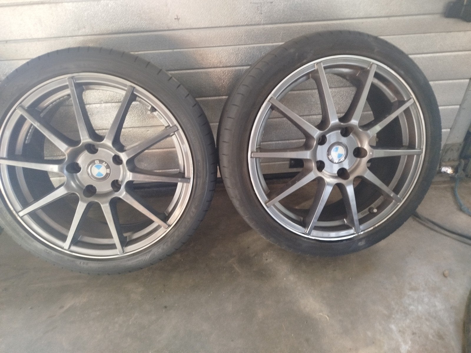 4 jantes 18" BMW série 1 + pneus Dunlop sport max, Autos : Pièces & Accessoires, Pneus & Jantes, Pneus été, Enlèvement, 225 mm