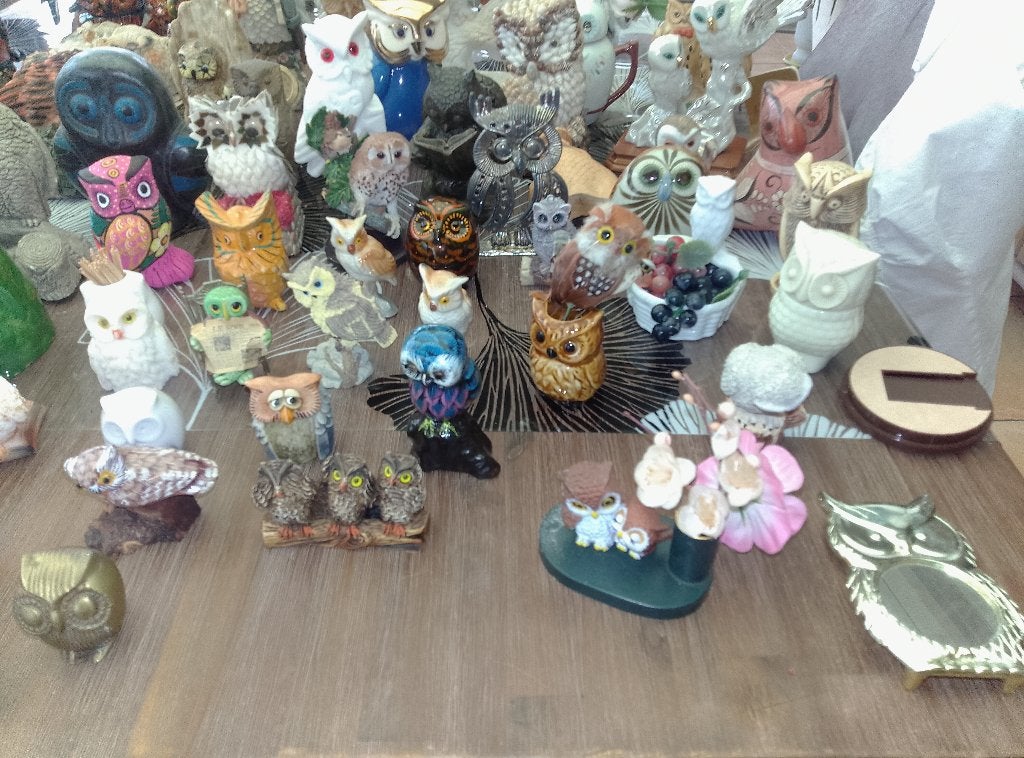 collection de hiboux 142 pcs.. vends lot complet, Enlèvement