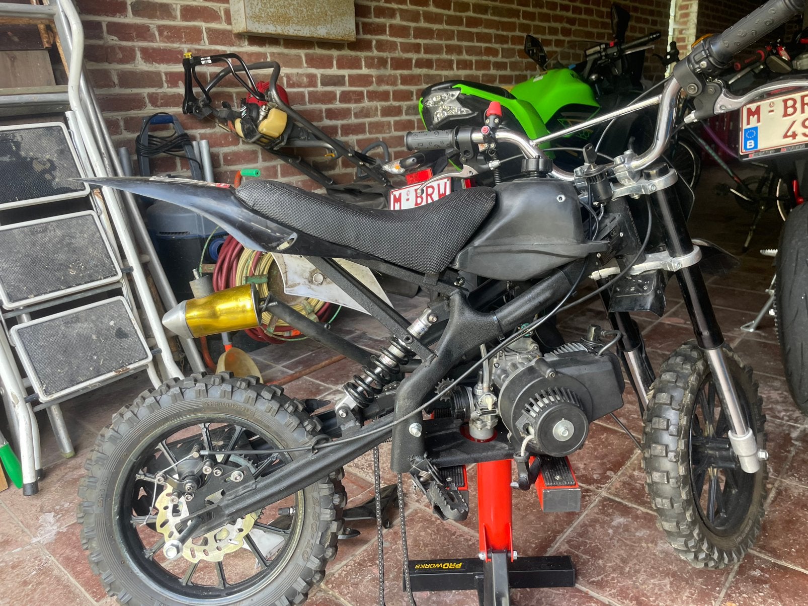 Pitbike Tout fonctionne en pièces détachées !, Enlèvement, Comme neuf, Pit Bike
