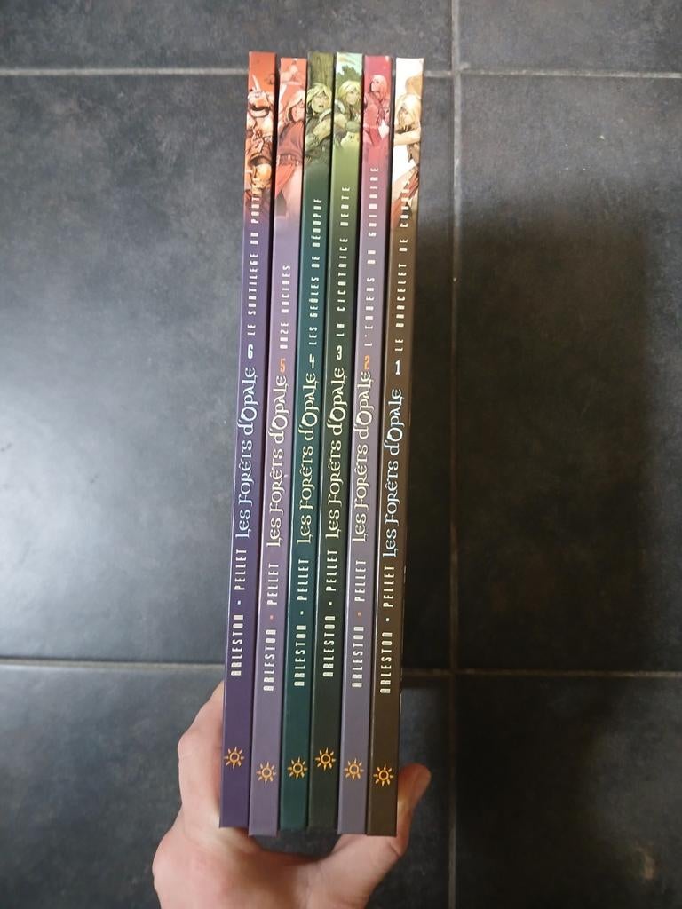 Lot de 6 bd les forêts d opale 1 à 6, Enlèvement ou Envoi