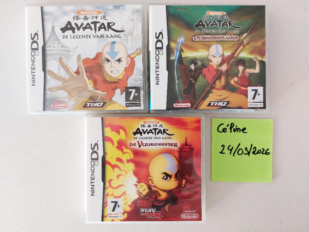 Nintendo DC Games Avatar:  The last Airbender, Enlèvement, Comme neuf