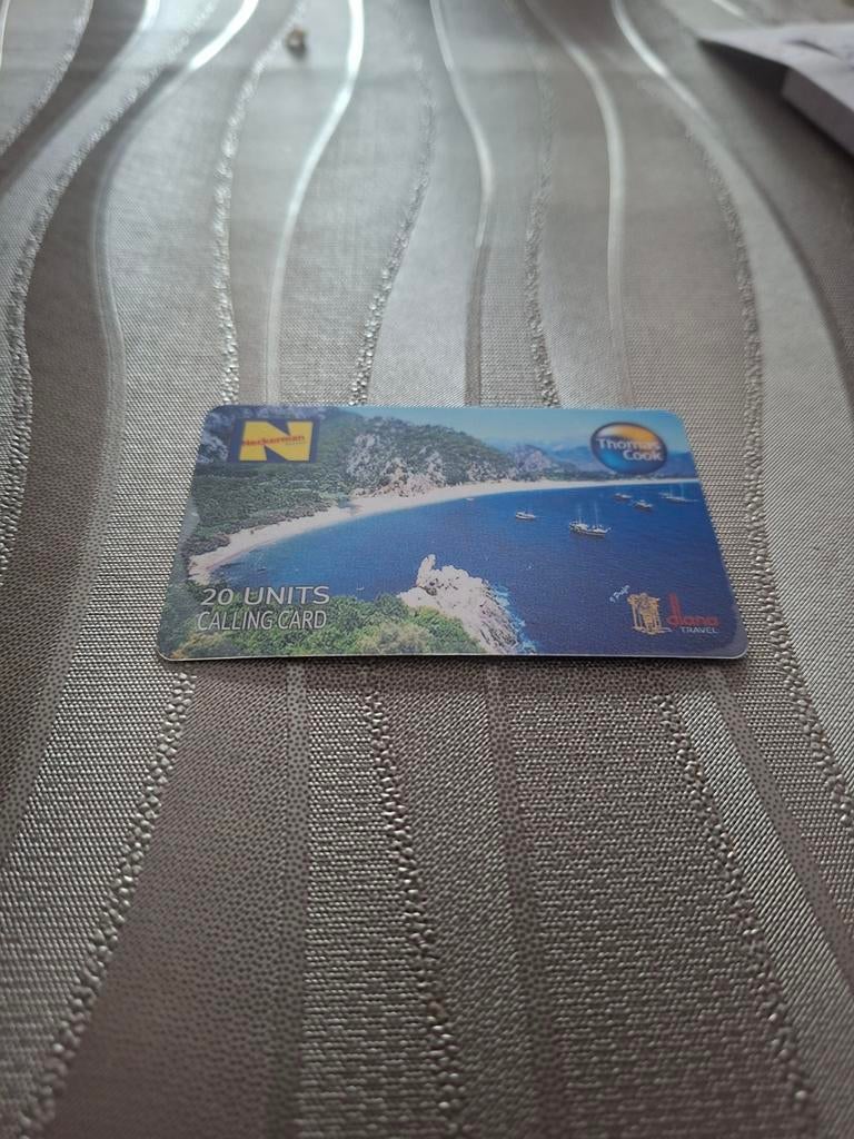 Neckermann telefoonkaart, Enlèvement