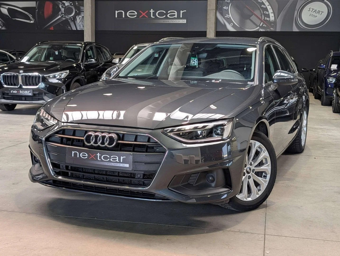Audi A4 30TDi Avant Adv STRONIC *NAVI-LED-VIRTUAL-CUIR*, Argent ou Gris, 1968 cm³, Automatique, Audi