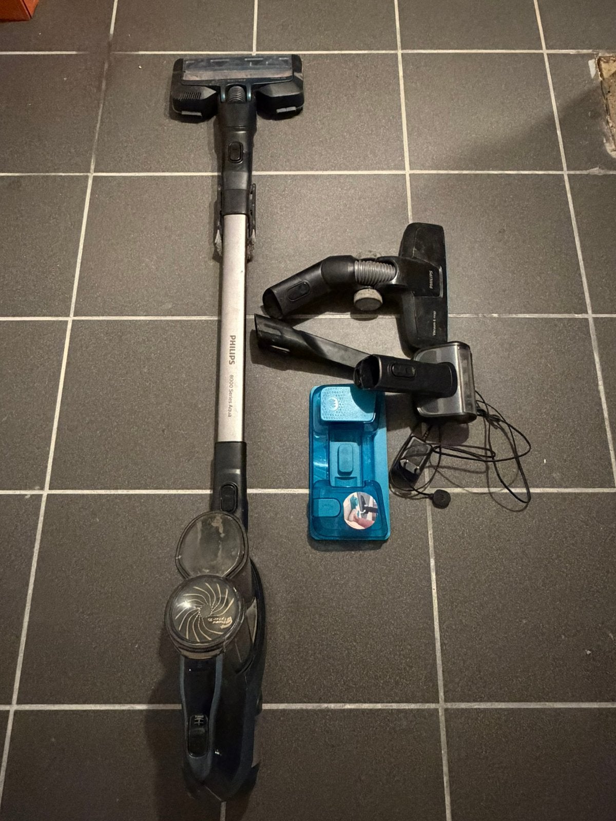 Stofzuiger Philips Series Aqua 8000, Ophalen, Gebruikt, Dweilfunctie, Philips