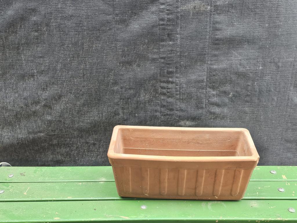 Italiaanse terracotta bloembakken, Tuin en Terras, Ophalen, Gebruikt