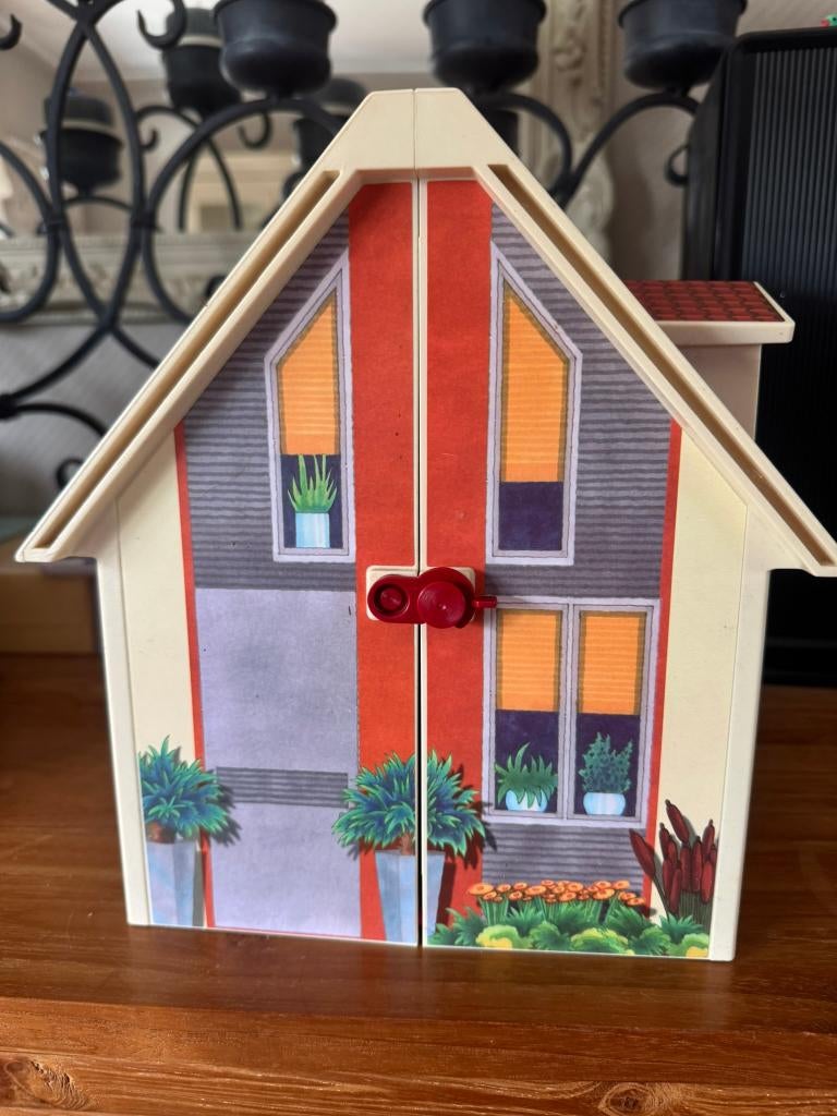 Maison de poupée pliable Playmobil avec accessoires, Enfants & Bébés, Enlèvement ou Envoi, Utilisé