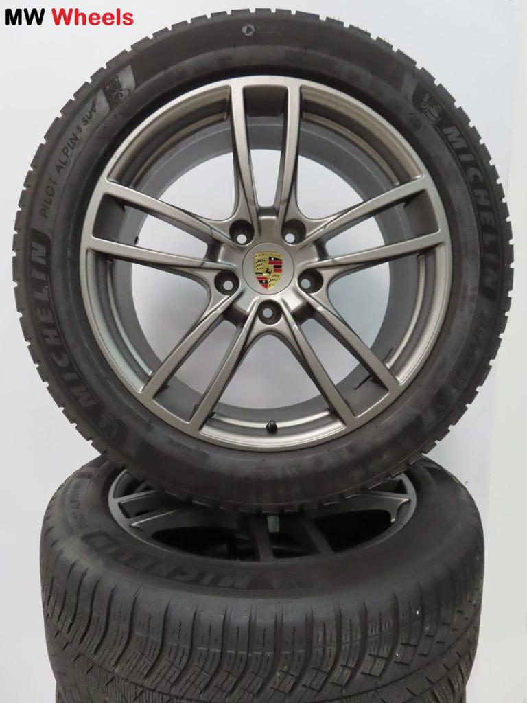 Porsche 20 inch Origineel Cayenne E3 9Y velgen winterbanden, Auto-onderdelen, Banden en Velgen, Banden en Velgen, Winterbanden