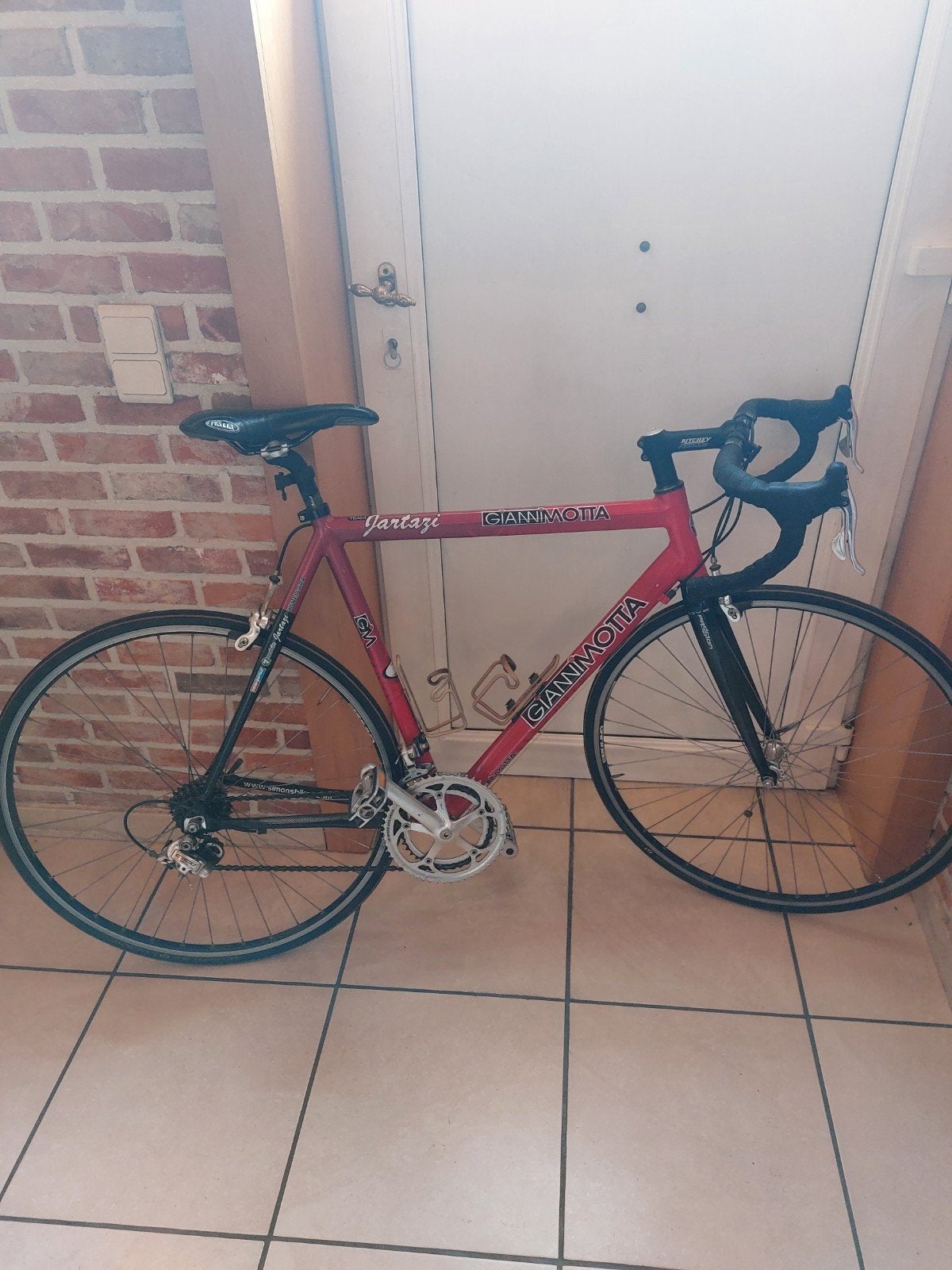 Gianni Motto koersfiets, Ophalen