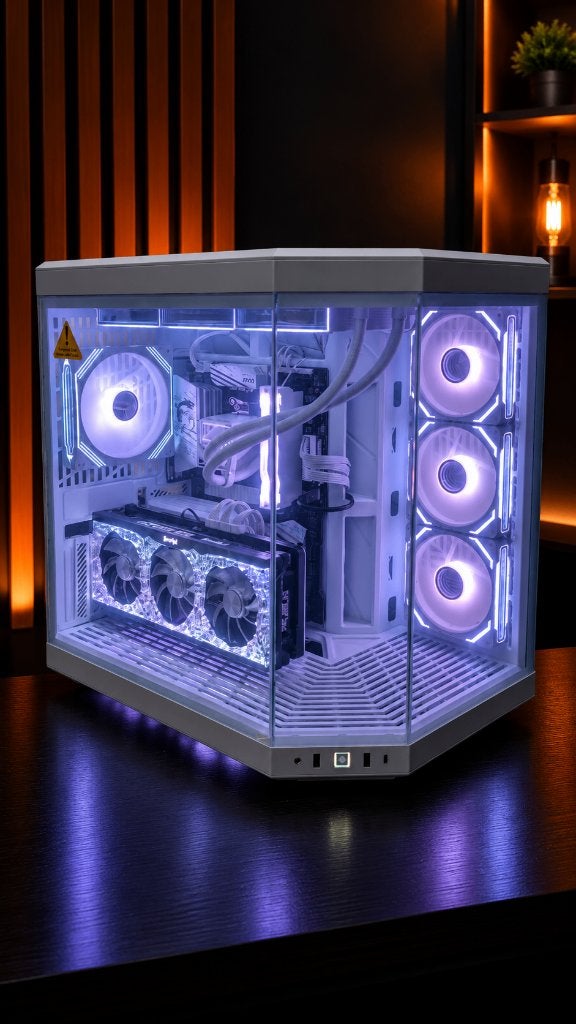 Full White Gaming – PC Ryzen 7 5800X3D /RTX 3080 /32GB /1TB, Informatique & Logiciels, Ordinateurs de bureau, 32 GB, Comme neuf
