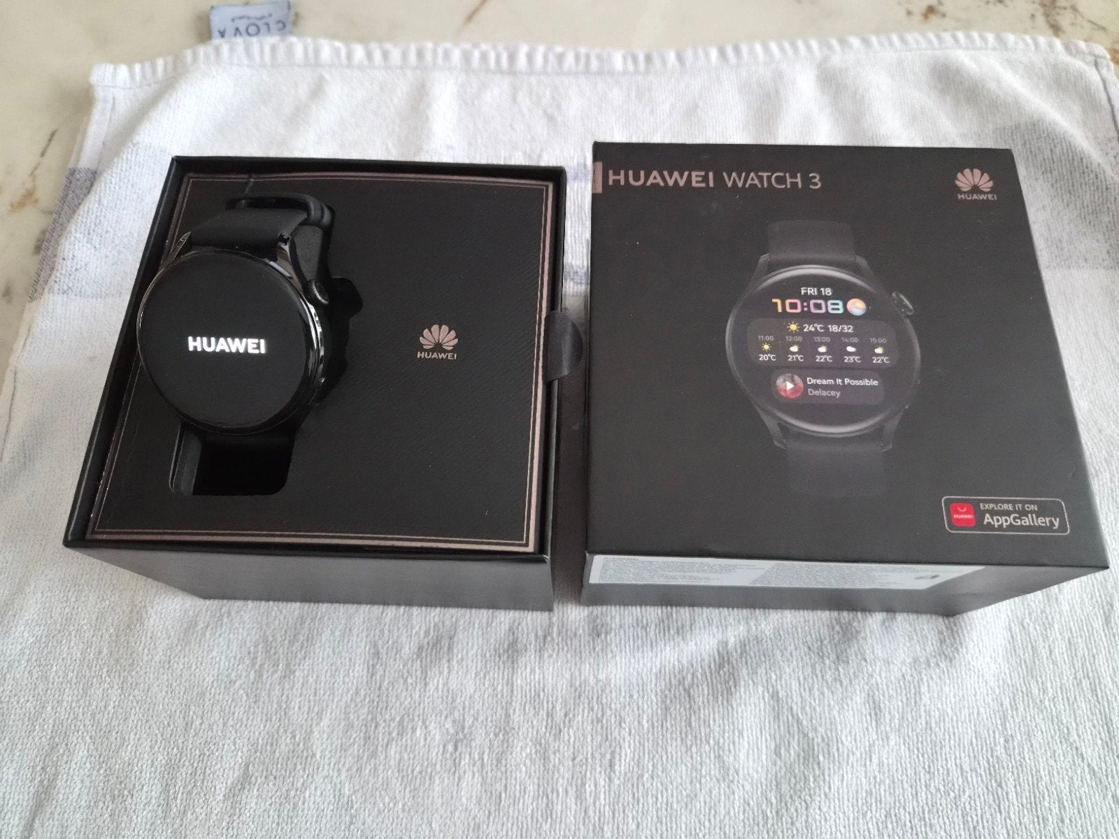 huawei watch 3 nieuw met lader, Audio, Tv en Foto, Walkmans, Discmans en Minidiscspelers, Ophalen of Verzenden