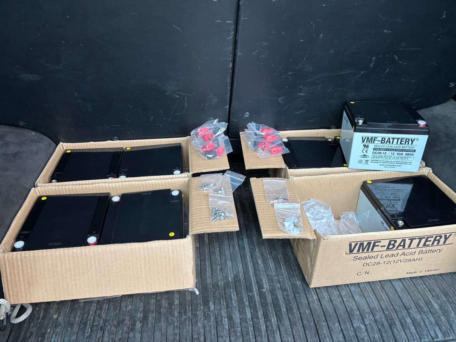 8x VMF-BATTERY Deep Cycle batterij 12V 28Ah – Nieuw!, Computers en Software, Accu's en Batterijen, Nieuw, Ophalen of Verzenden