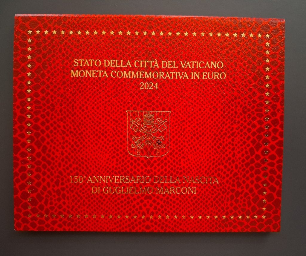 2 euro 2024 Marconi Vatican, Timbres & Monnaies, Enlèvement ou Envoi, Vatican