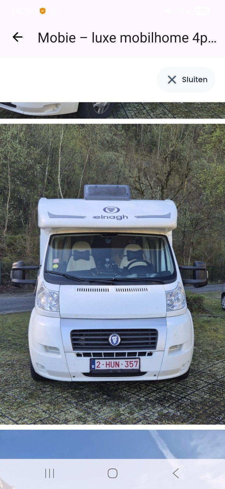 Fiat ducato met elnagh opbouw. Bjw 2014 met amper 75000km, Particulier, Fiat, Fiat