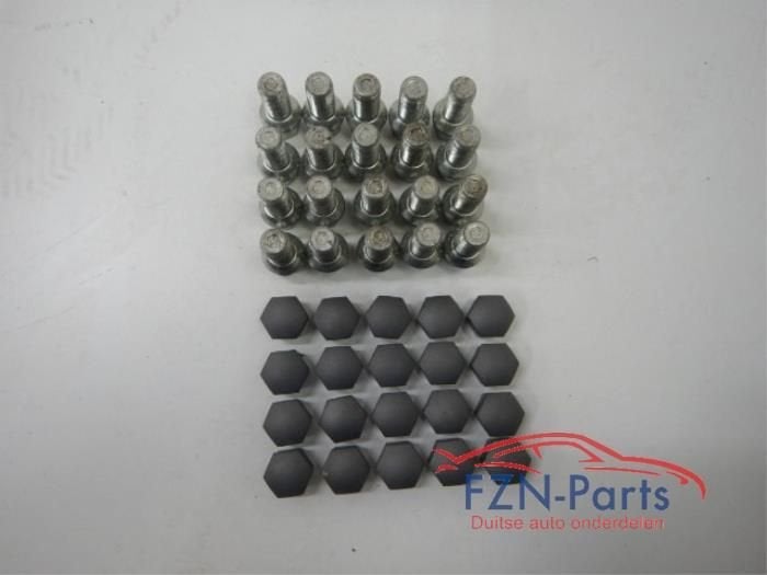 Audi A4 A5 A6 Wielbouten Set + Dopjes 20x, Ophalen of Verzenden, Gebruikt