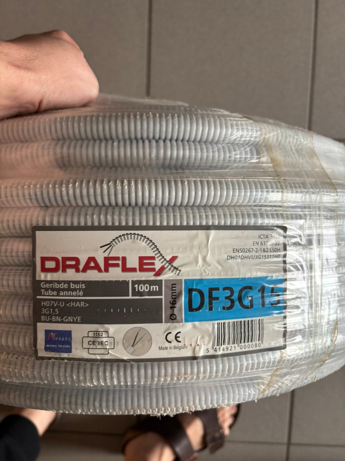 Draflex, Doe-het-zelf en Bouw, Ophalen, Nieuw, Kabel of Snoer