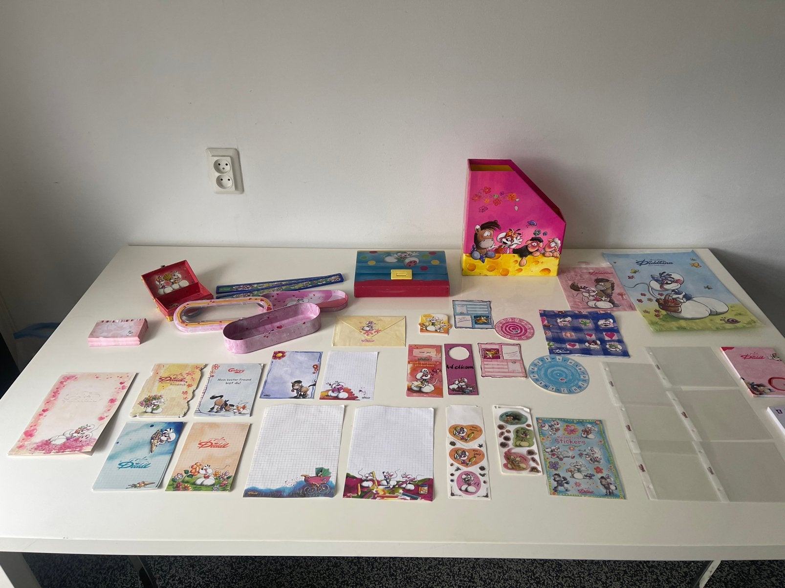 Grande collection de paquets de trucs Didll, très complet, Collections, Diddl, Enlèvement ou Envoi, Diddl, Comme neuf, Papier, Carte ou Papeterie