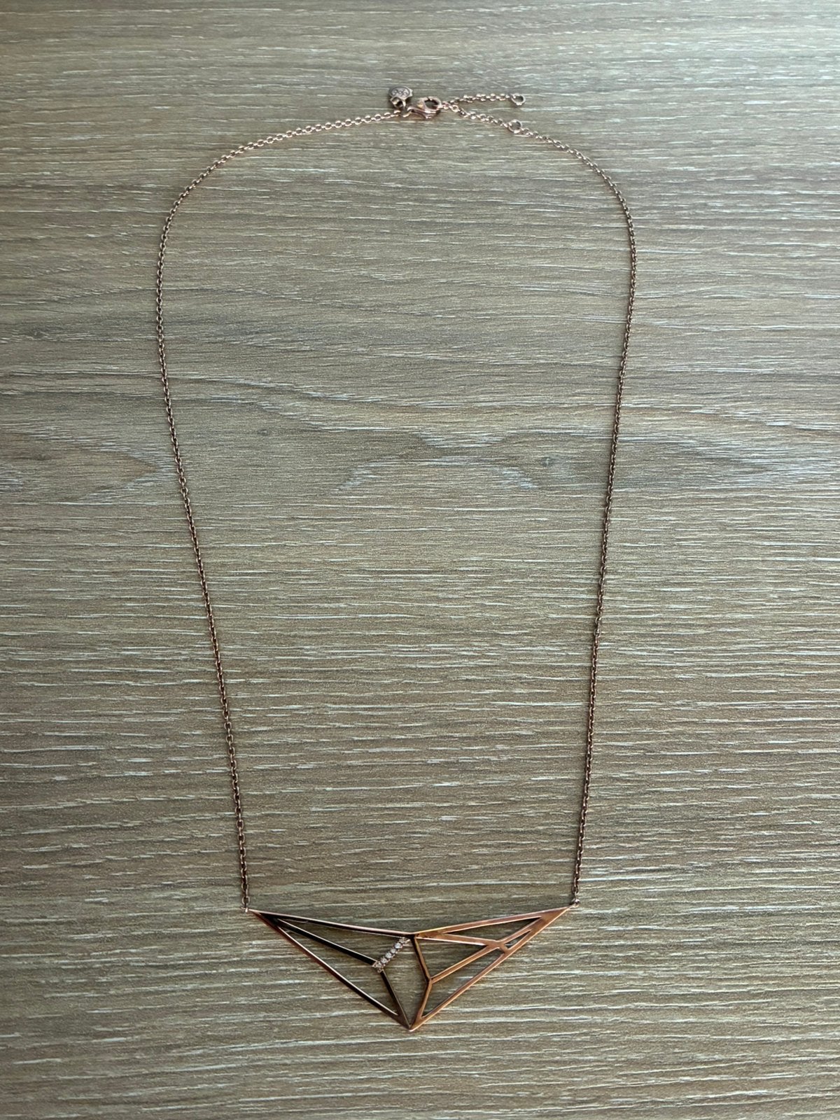 Zilveren 925 ketting met natuurlijke witte diamanten, Ophalen of Verzenden
