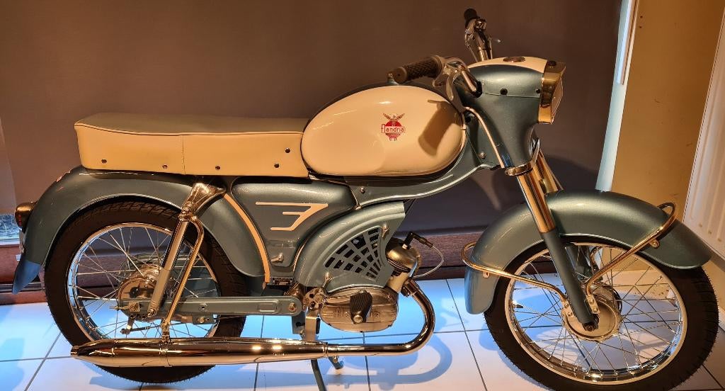 Unieke Flandria Rally, 49 cc, Klasse B (45 km/u), 3 versnellingen, Ophalen